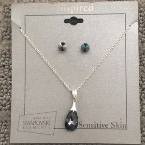 Necklace and matching earring set